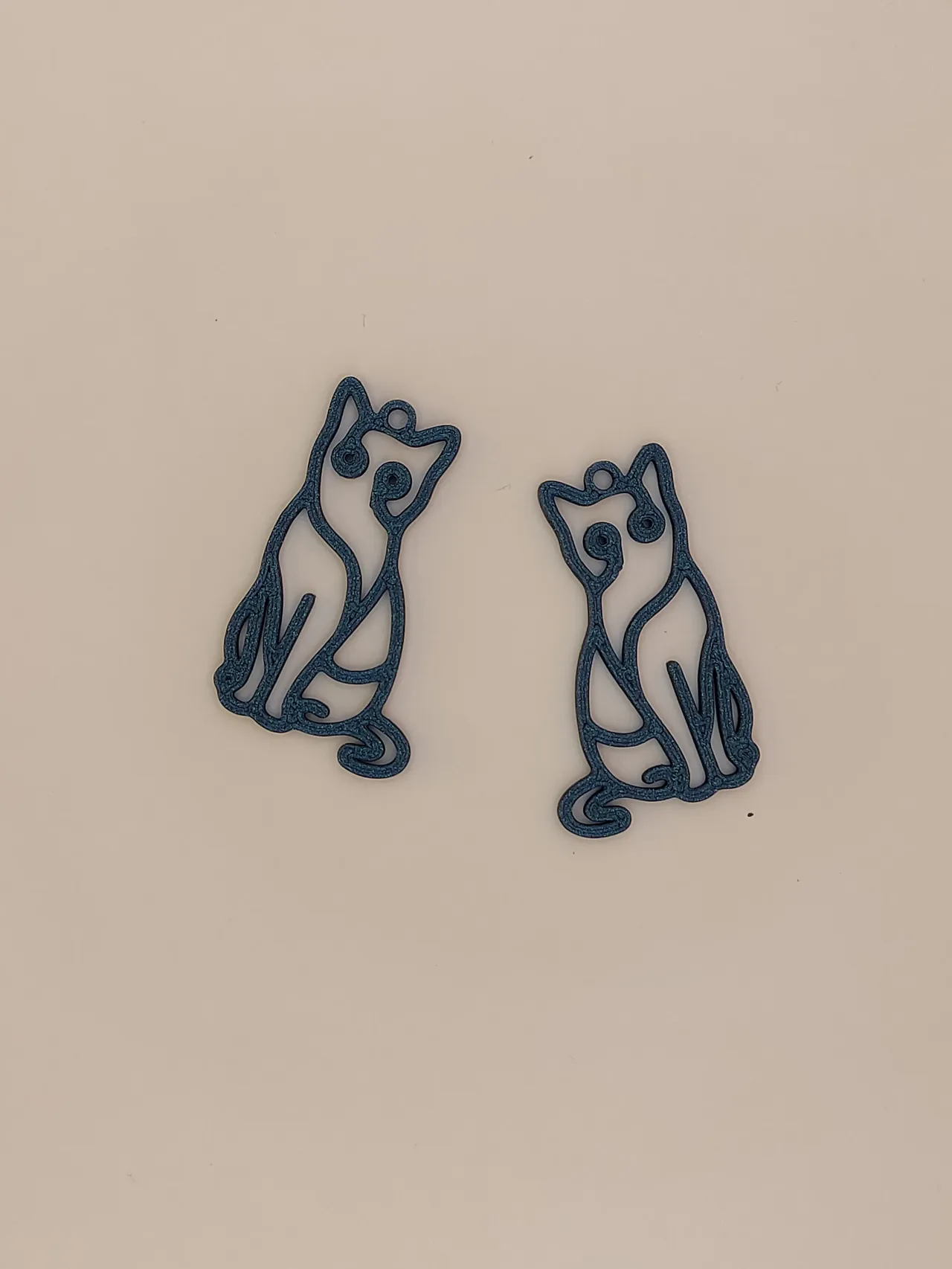 Cat-Owl Earring & Keychain view 4