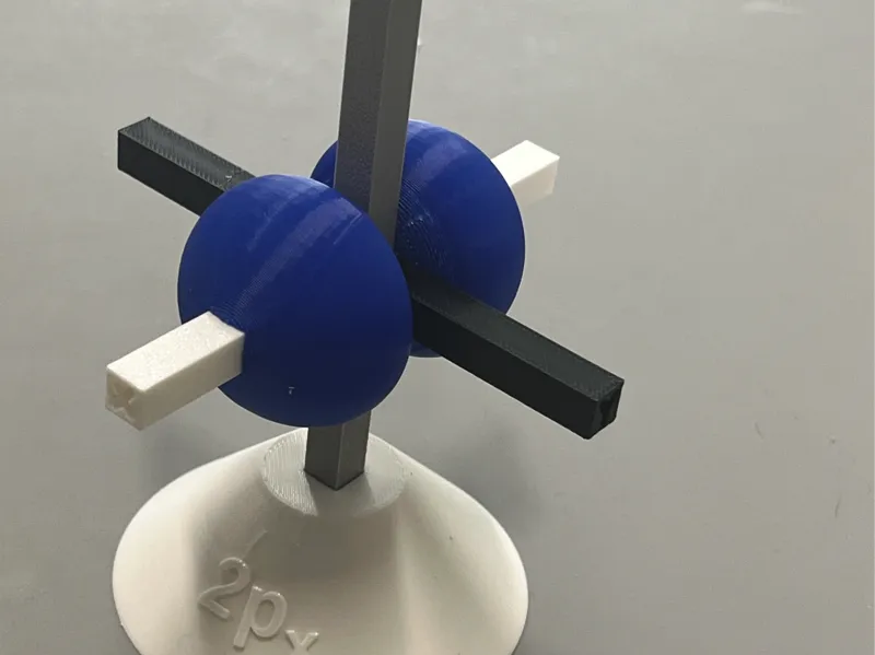 2P Electron Orbital Models