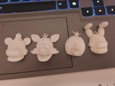 Five nights at Freddy's 1 keychains 