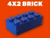 4x2 brick - 0.08mm layer, 2 walls, 100% infill