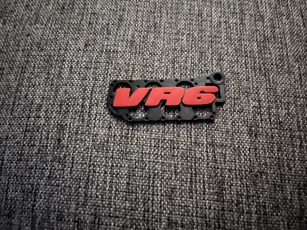 VR6 Keychain by TechSwede - MakerWorld