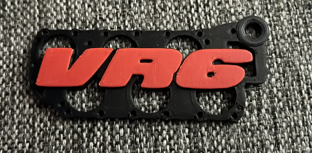 VR6 Keychain by TechSwede - MakerWorld