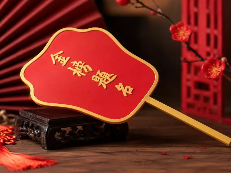 高考加油！金榜题名扇  无需支撑手机直接打印