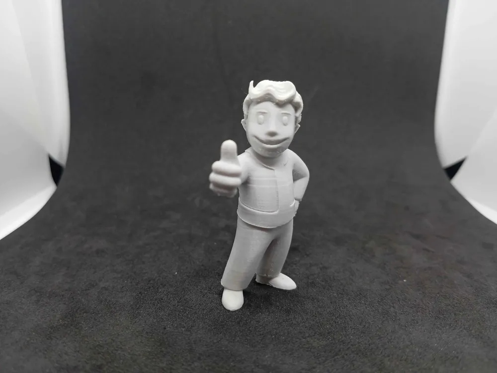 Fallout Hand Puppet Fallout Inspired Vault Boy Mascot Toy Figurine - Free 3D Print Model ...