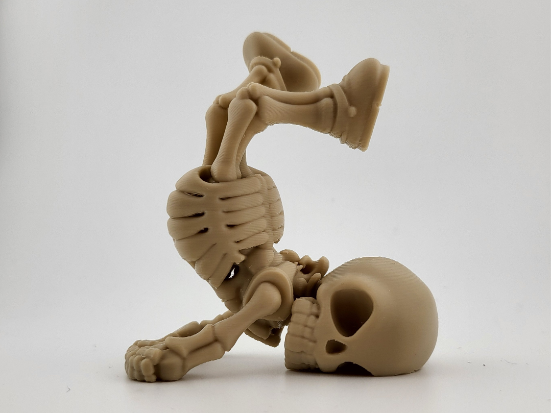 Fallen Skeleton Figure – Funny Bone Pose
