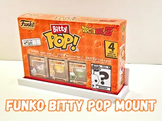 Funko bitty pop 4 pack box wall mount