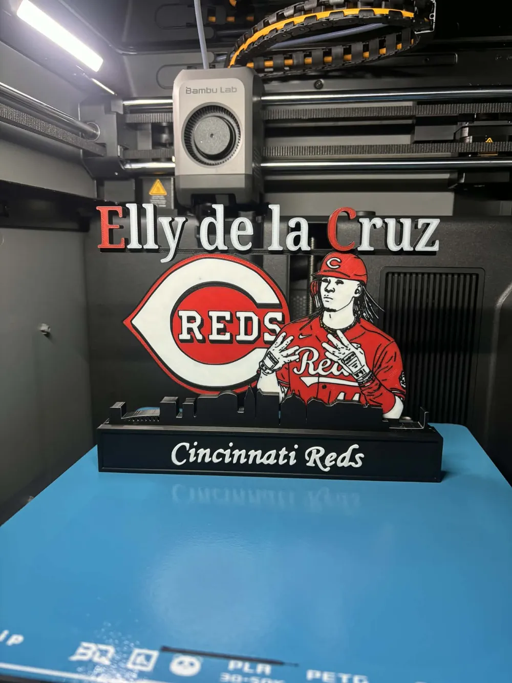 MLB - Cincinnati Reds elly de la Cruz display - Free 3D Print Model ...