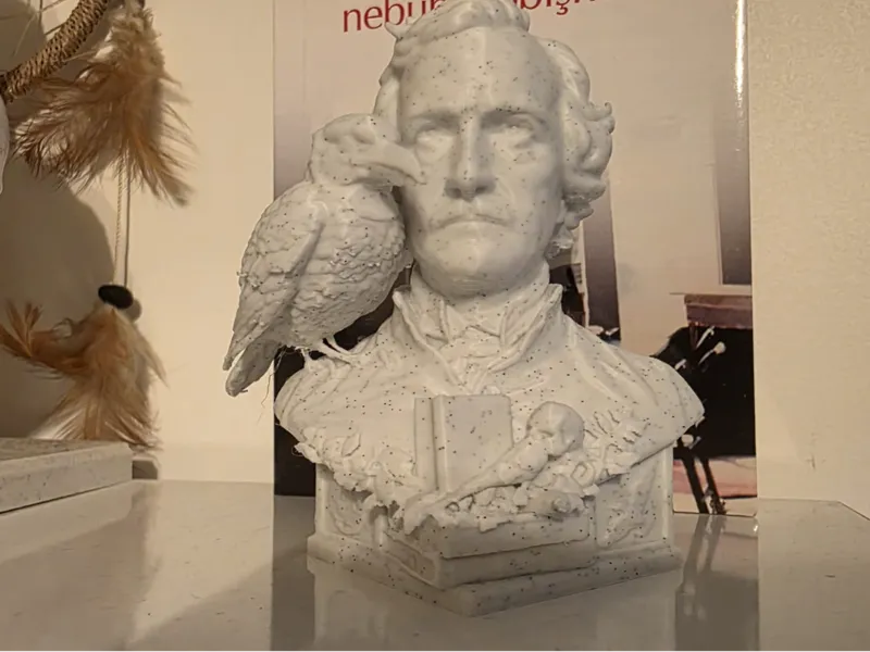 Edgar Allan Poe bust