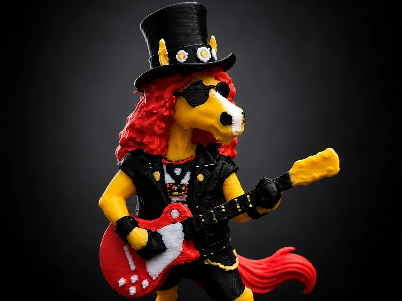 Non un semplice Cavallo ma una vera Rockstar. 