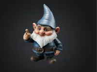 Petit gnome pouce levé — photo 1