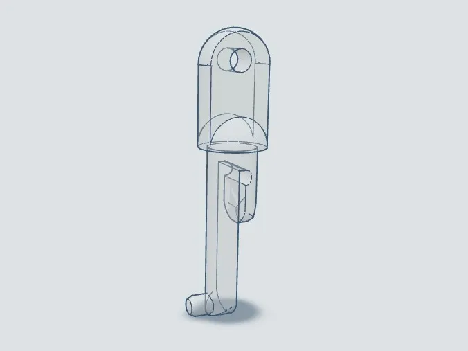 Window blind rod connector