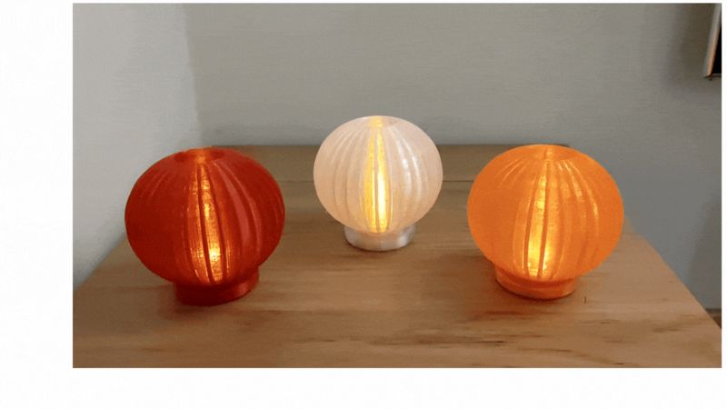 lampada lumino a batteria