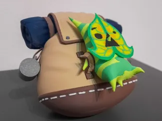 legend of zelda - backpack korok