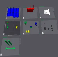 Added missing parts, improved supports/infills