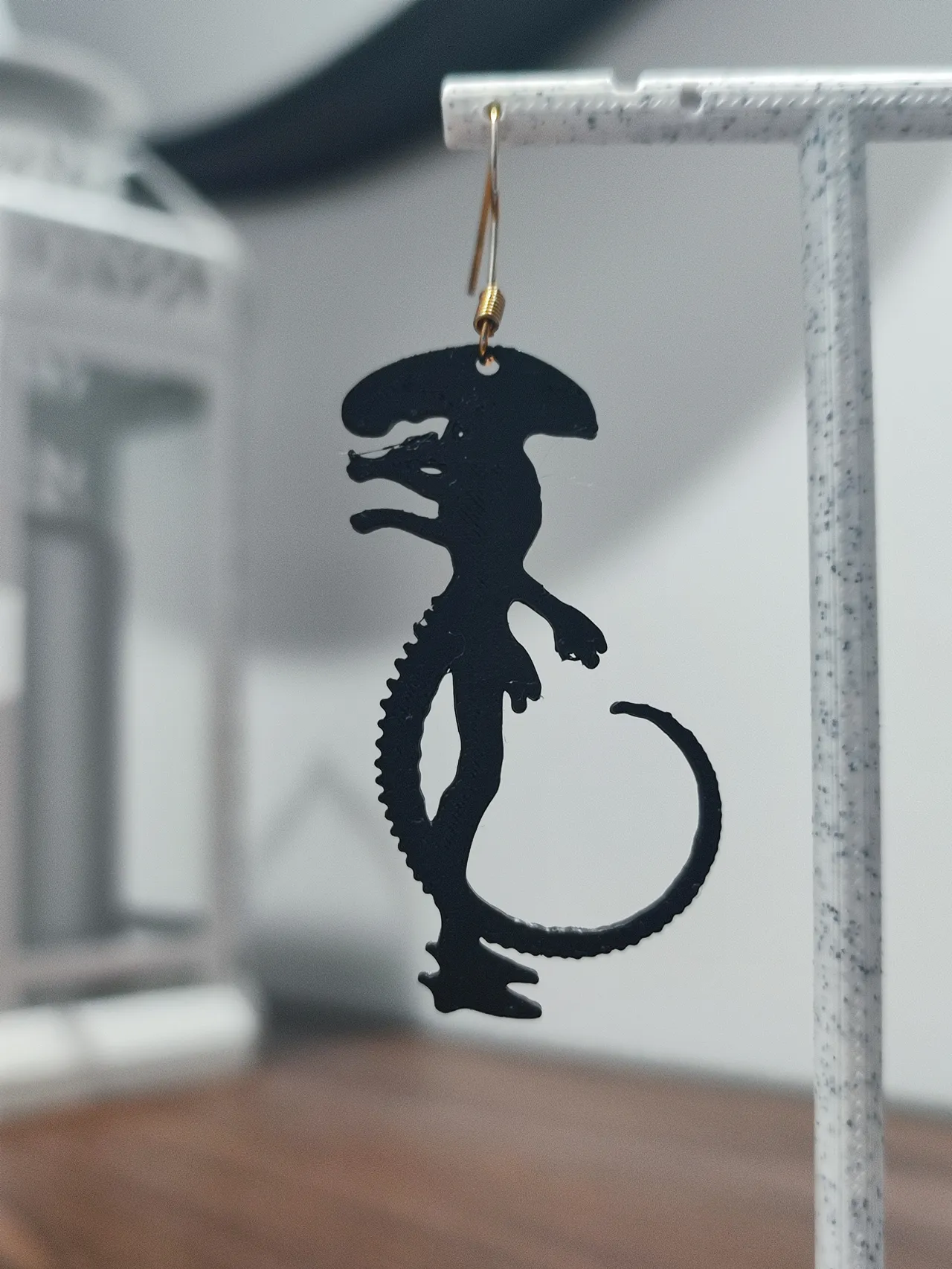 Aretes Sombras de Giger view 2