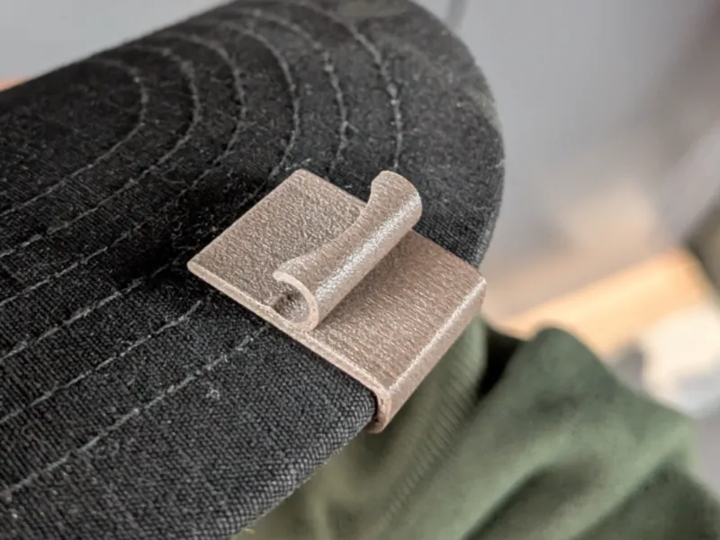 22LR Chamber Flag Hat Clip