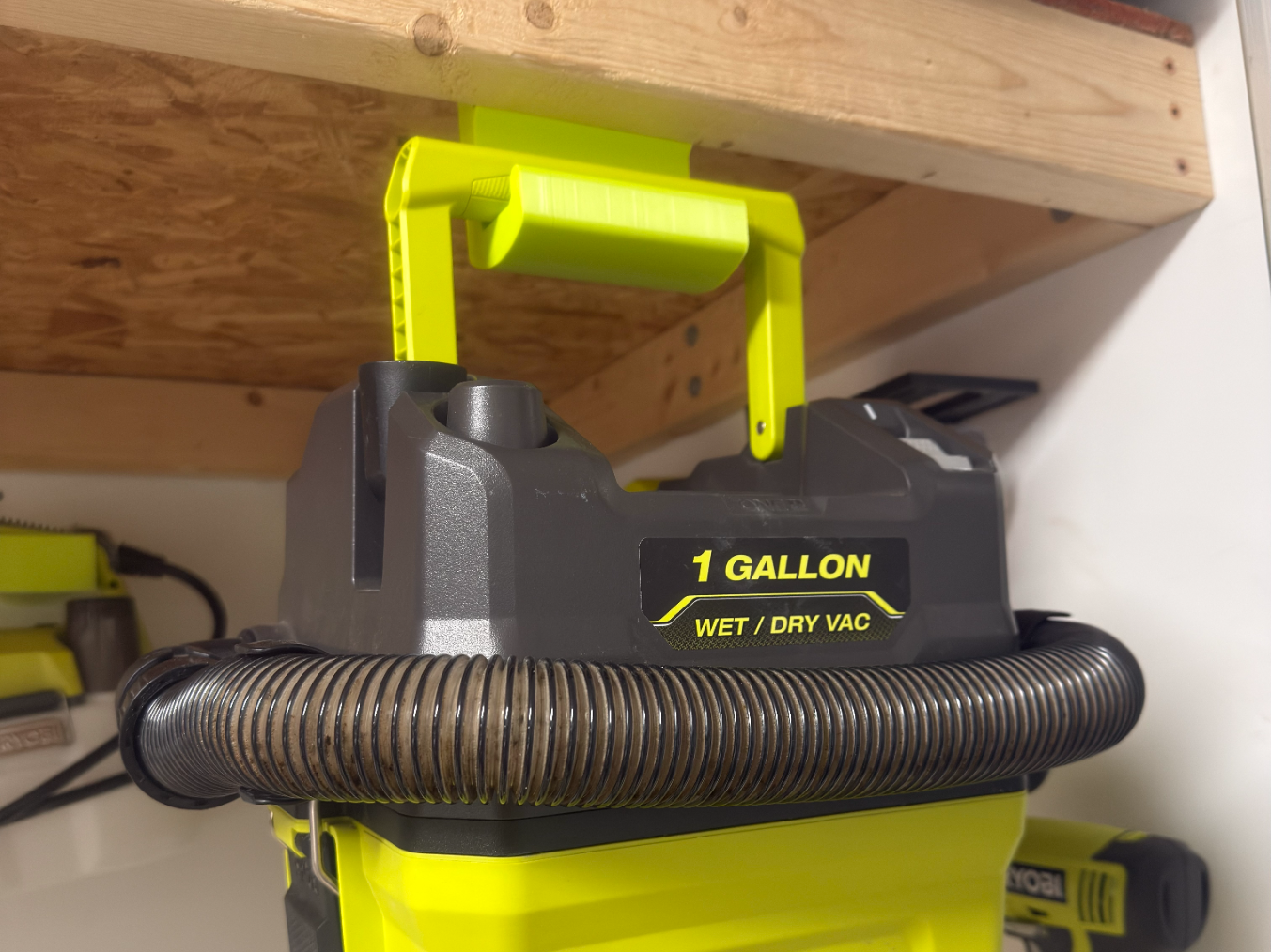 Ryobi Shop Vac Mount