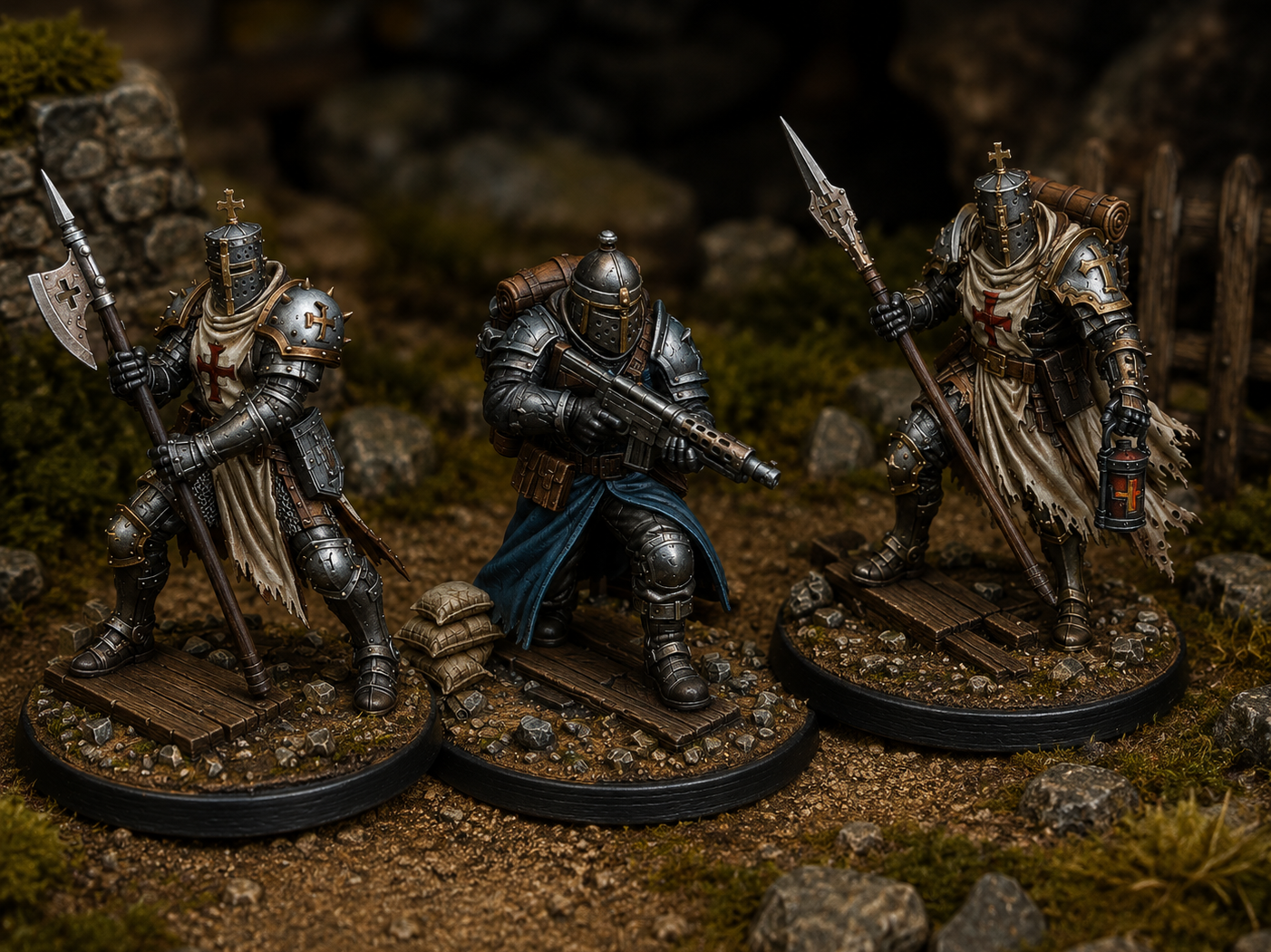 Trench Crusade Soldier Miniature Pack
