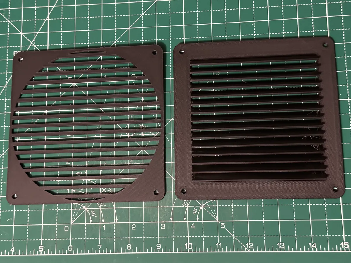 Grille de protection ventilateur 140mm