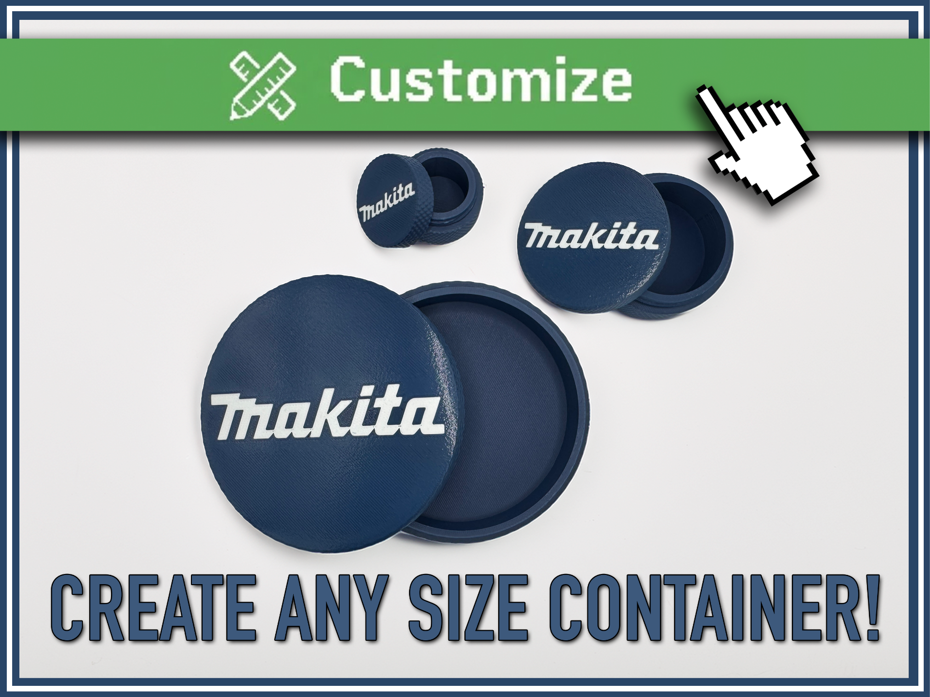Makita Custom Size Container Maker