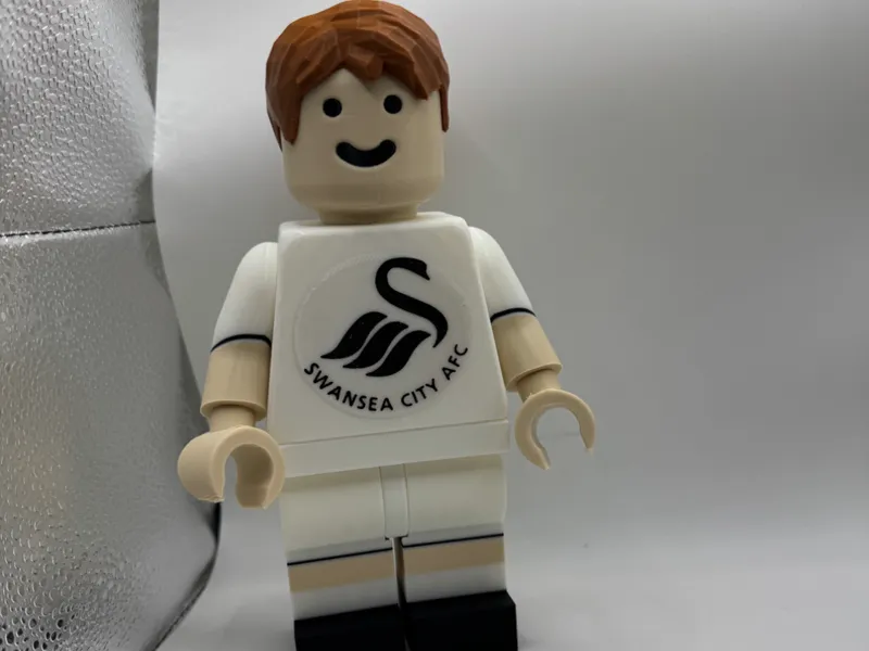 Swansea City fc brick man
