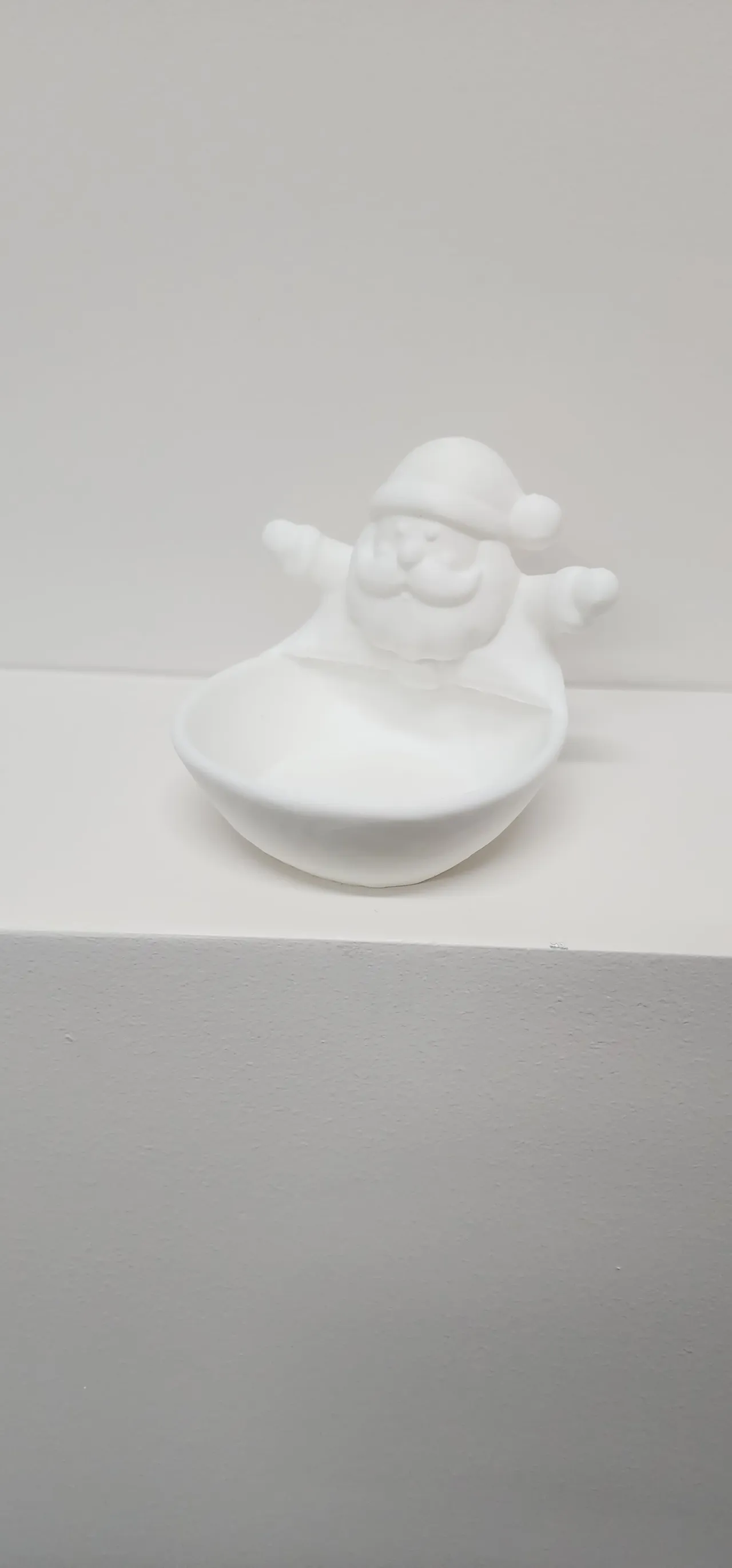 Christmas Holiday Santa Bowl Candy Treats Earrings view 2