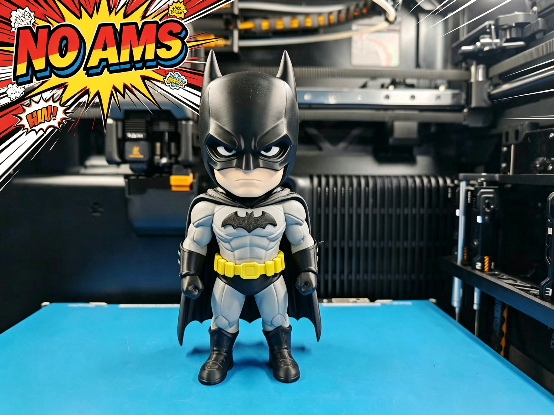 Q版蝙蝠侠 Batman DC 分件打印 (无需AMS) - 1