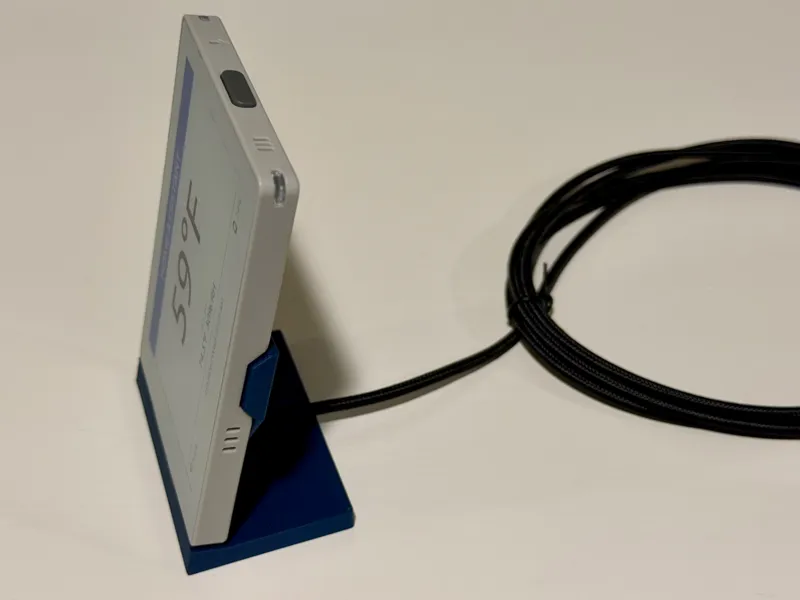 M5Stack Paper Color e-paper Display Stand-Portrait