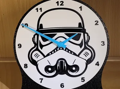 Stormtrooper clock