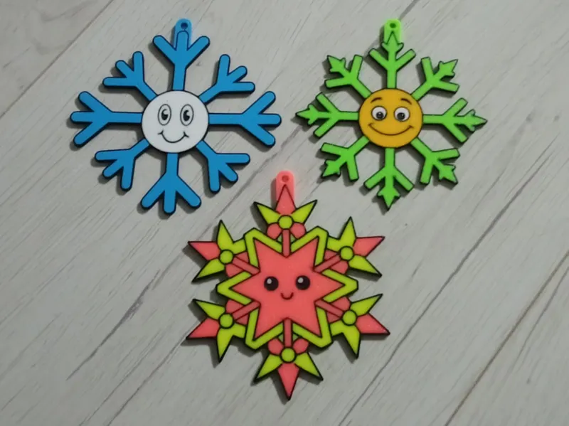 Christmas snowflake decoration