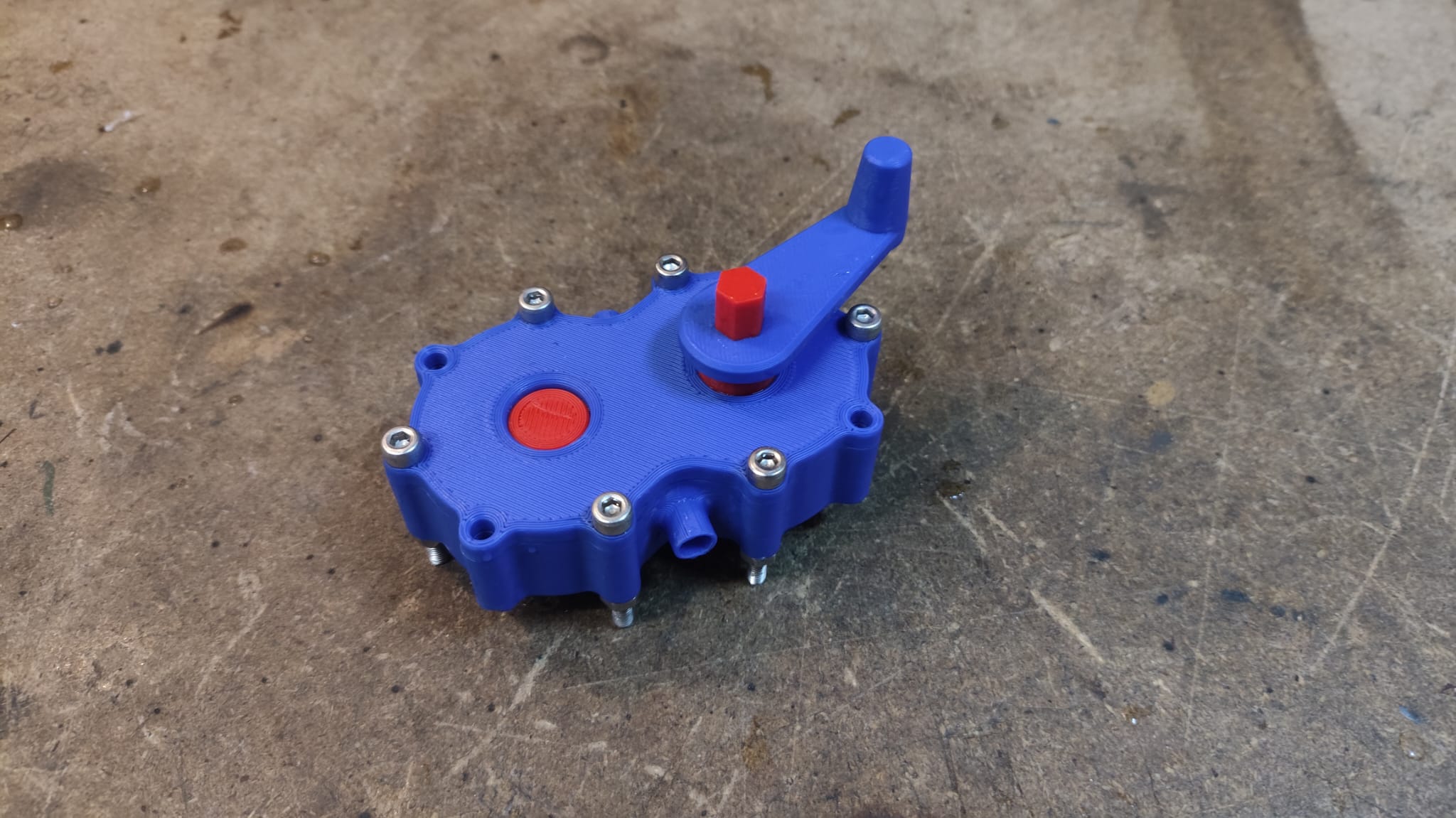 Miniatura 2 do modelo 3D Working Gear Pump 