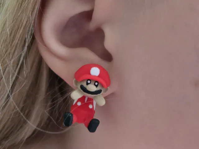 Super Mario Earrings