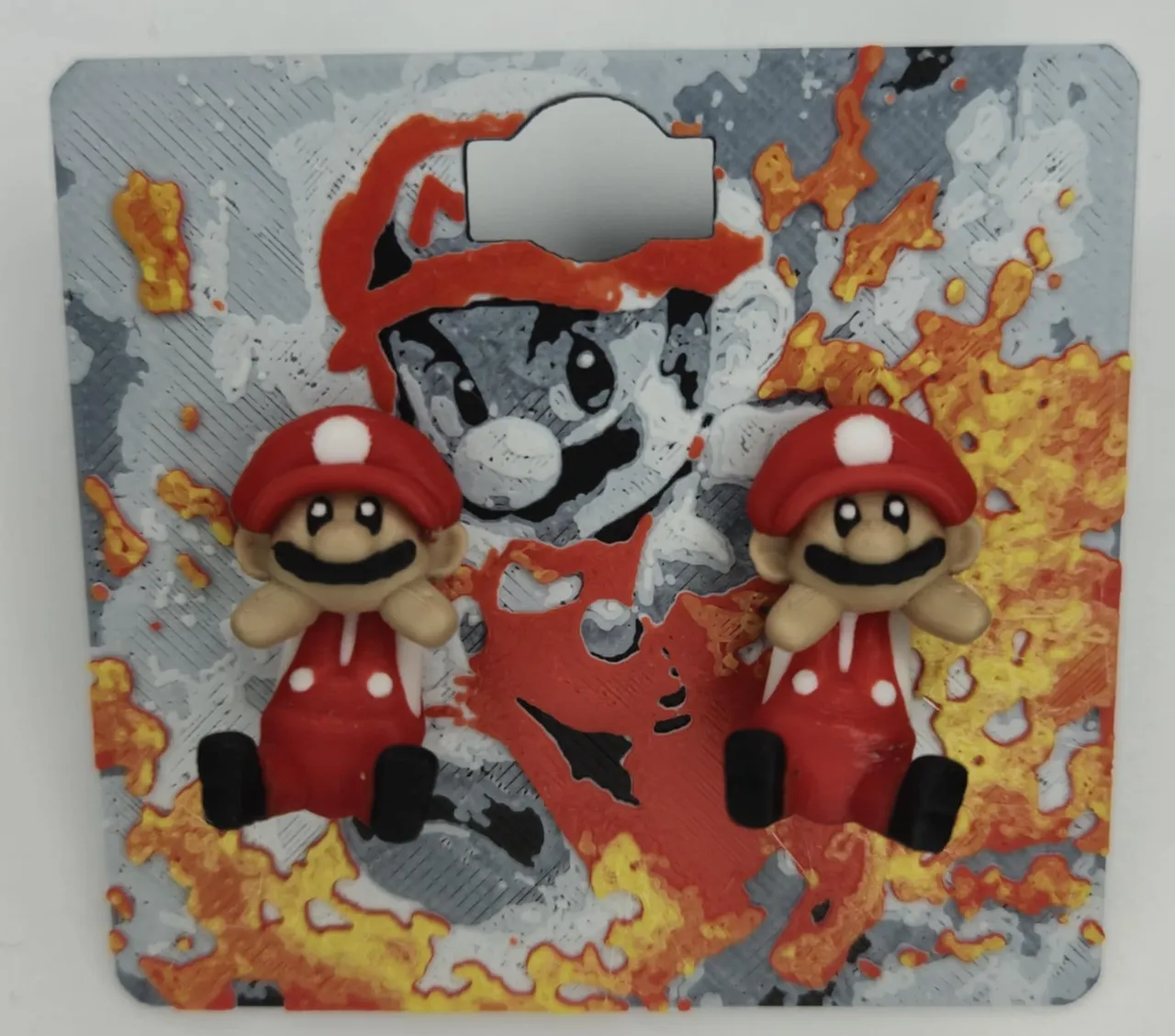 Super Mario Earrings view 2