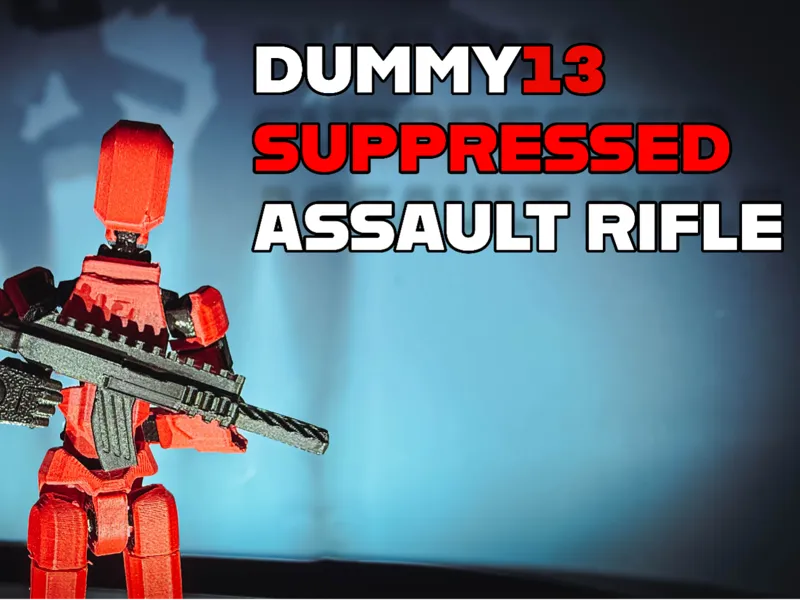 Dummy 13 Suppressed Assault Rifle