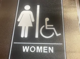 Generic Women's Bathroom Sign