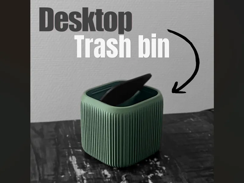 Desktop Trash bin