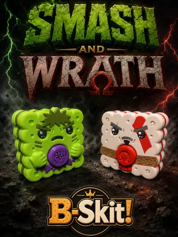 Objeto manipulable: Smash & Wrath - B-Skit! Clicker Collection — vista de referencia 2