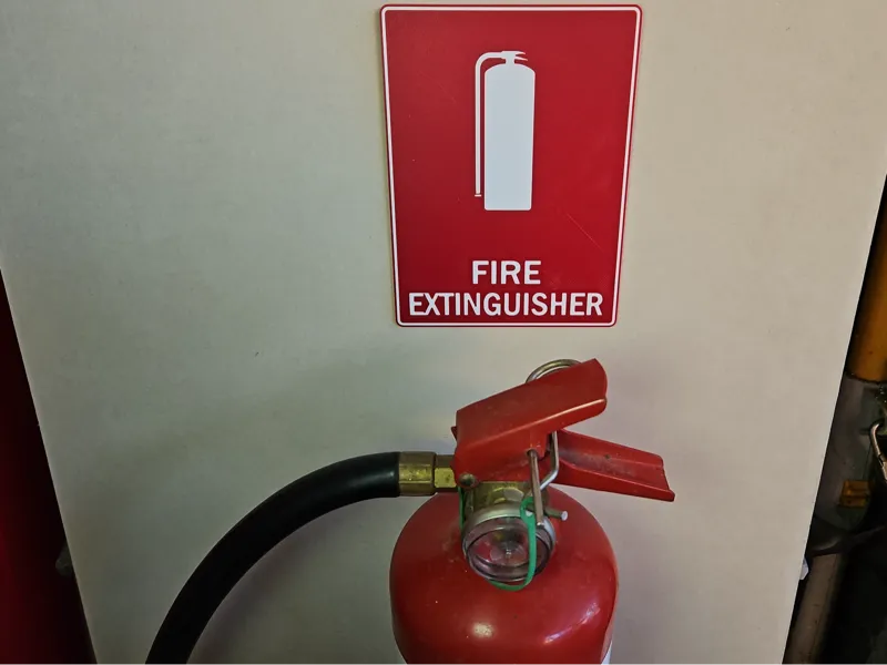 Fire Extinguisher Sign