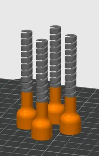 0.16mm layer, 2 walls, 15% infill, 4 pcs, 2 colors