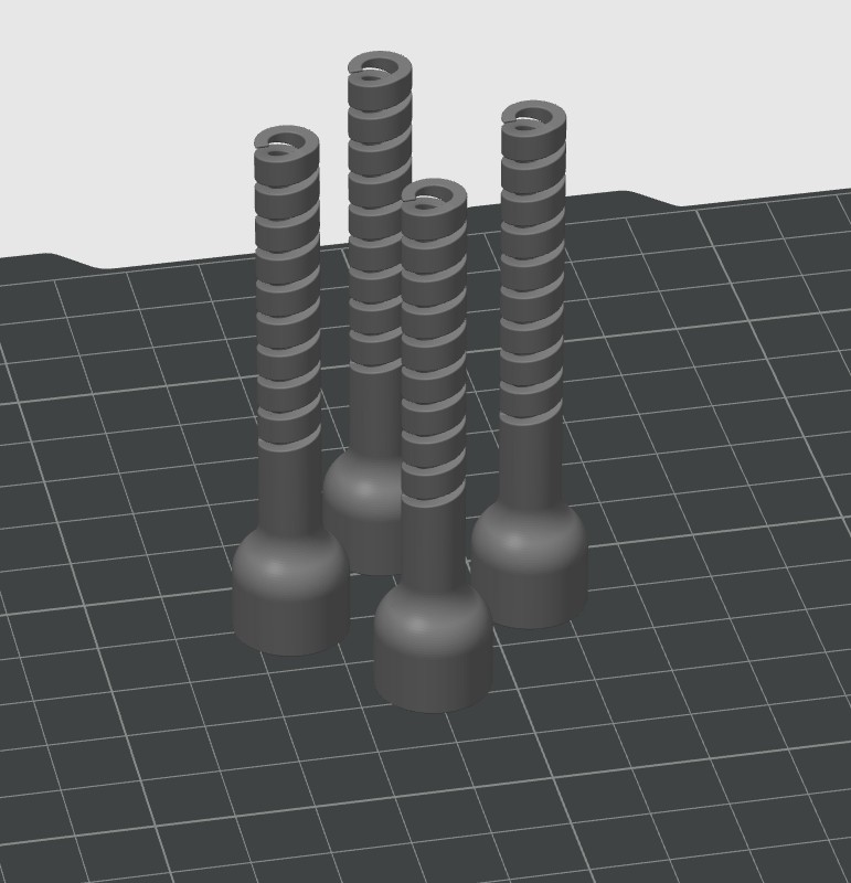 Miniatura 3 do modelo 3D PTFE Guide AMS Lite