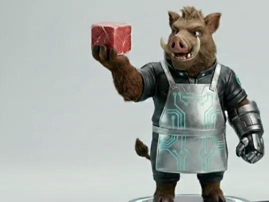 Cinghiale futuristico 