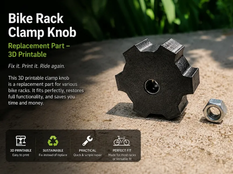 Bike Rack Repair Knob | Easy DIY Fix