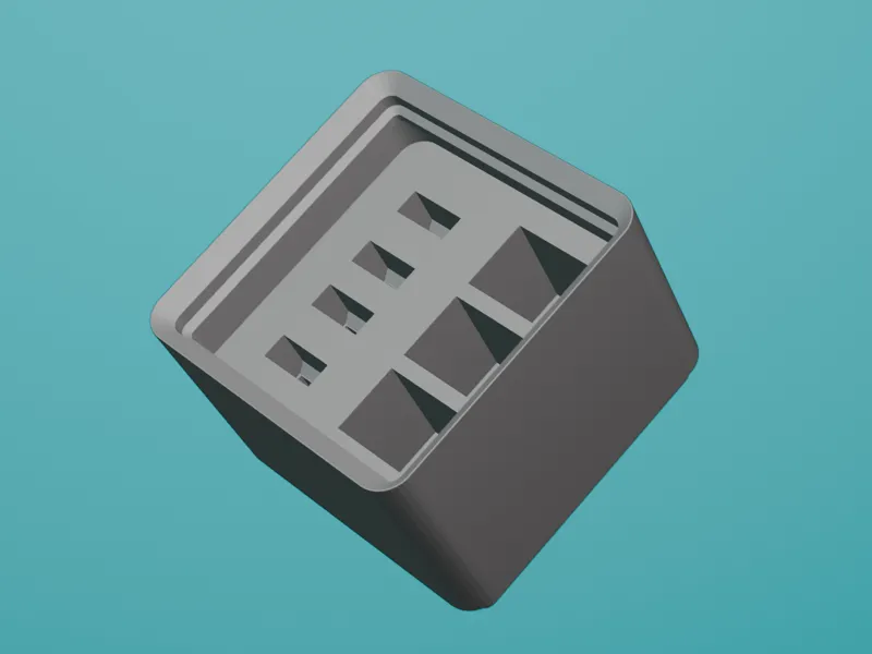 Gridfinity Wiper & Cutter Holder for P1 & X1