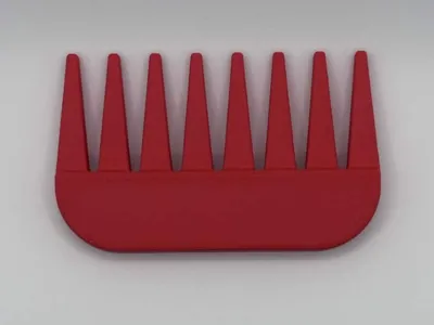 compact detangler comb (widetooth)