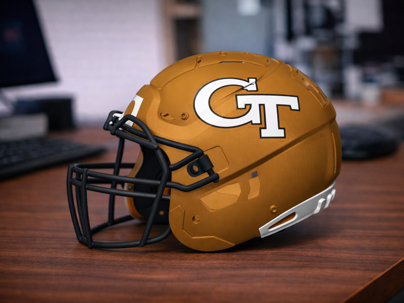 Georgia Tech Yellow Jackets Football Helmet - F7
