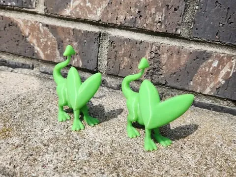 Figurine chat oscillant — édition sombre