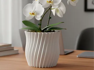 Minimal orchid Vase