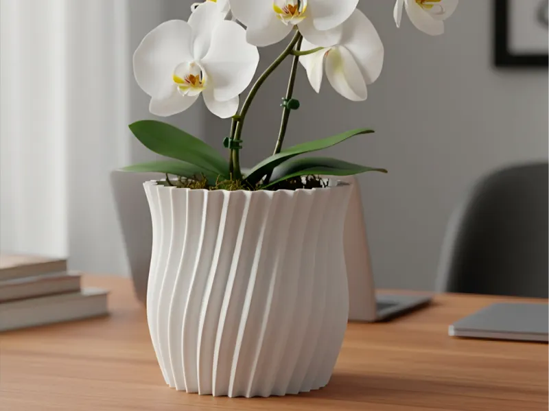 Minimal orchid Vase