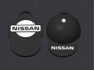 Nissan cap keychay