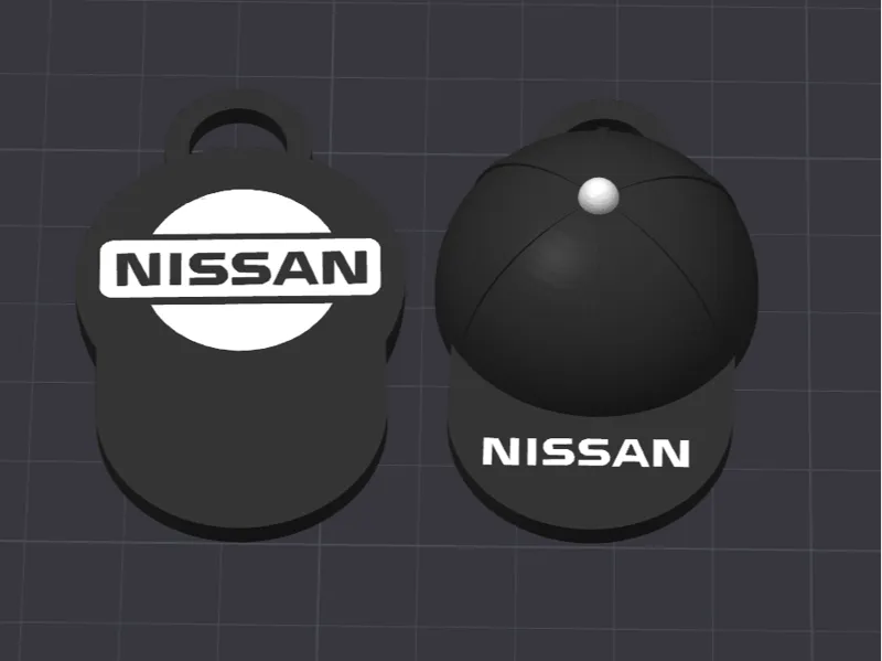 Nissan cap keychay